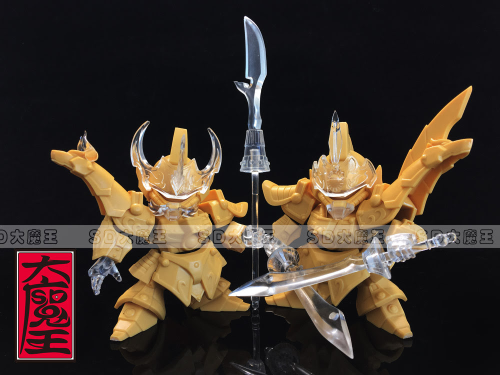 Sd大魔王 顔良ガズアル 文醜ガズエル レジンキットセット Inask Info ゞ