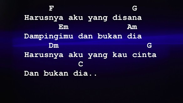 Chord Lagu Armada Harusnya Dari G
