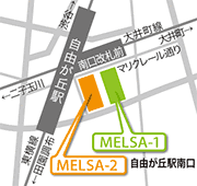 東京 自由が丘のショッピングモール メルサ自由が丘