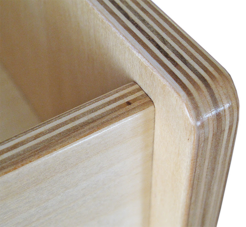 Baltic Birch Plywood Stained Baltic birch edges don't look