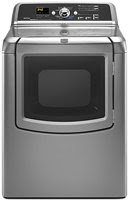 Maytag Bravos Series MEDB850WL 29 7.3 cu. Ft. Electric Dryer - Lunar Silver