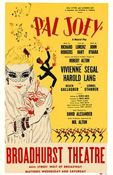 Broadway Musical Home Pal Joey