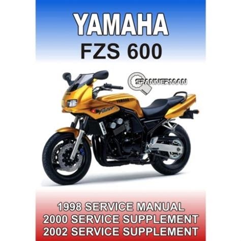 PDF 1998 2002 Yamaha Fazer Fzs600 Motorcycle Service Manual