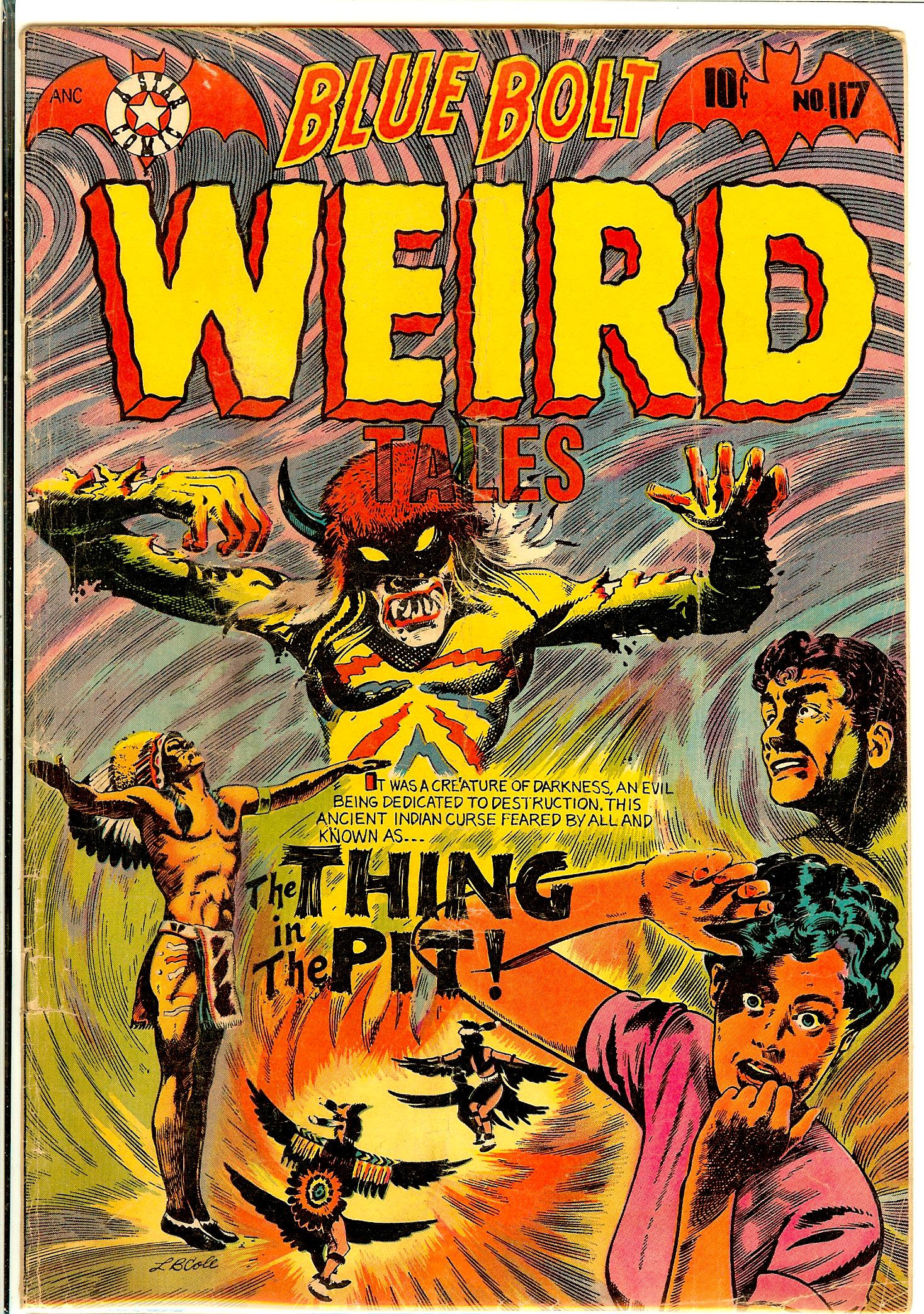 Jo-Jo, Blue Bolt & Pre-Code Horror-Mystery Stories 2/53 ...