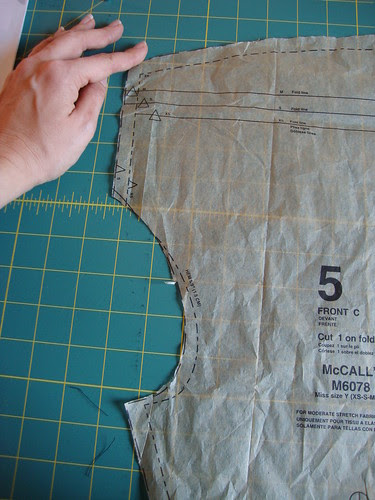 McCall's 6078 in progress