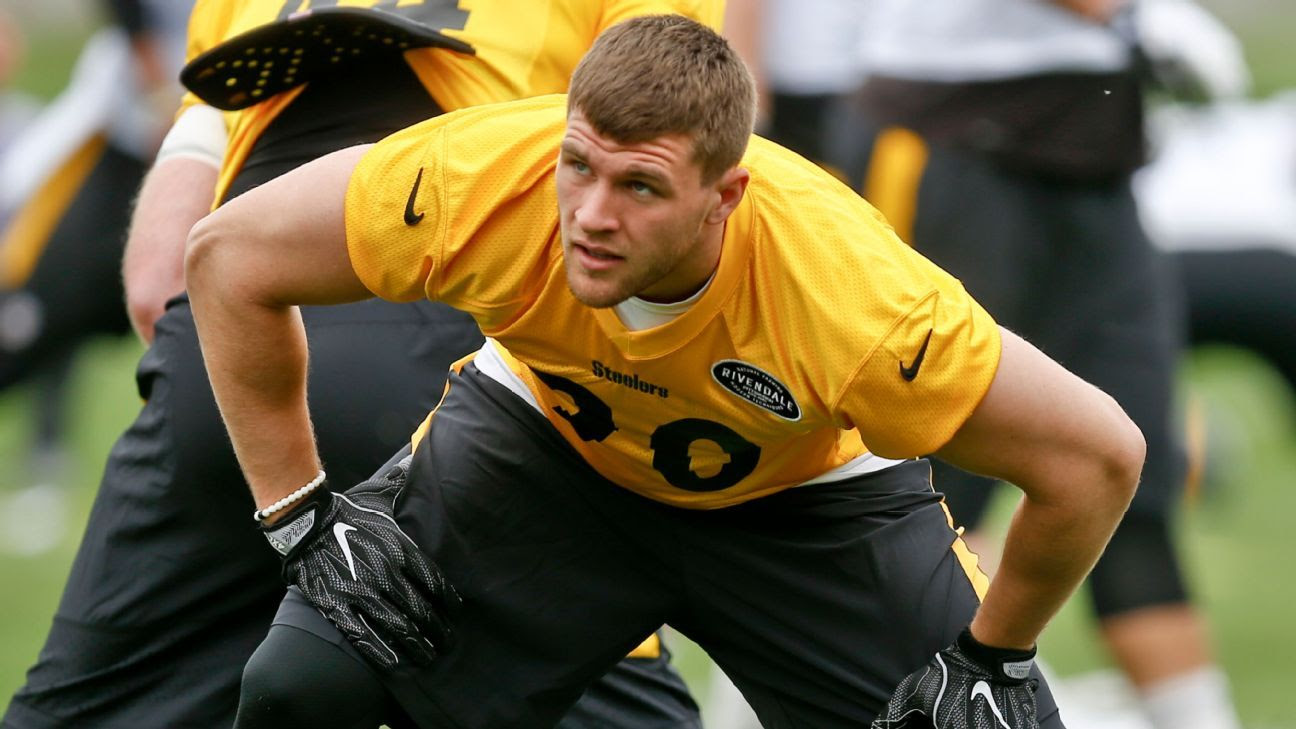 Behind 8,000-calorie diet, T.J. Watt preps for Year 2 
