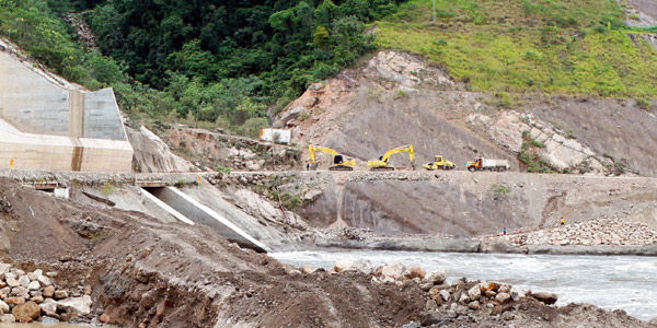 Imagen de Hidrosogamoso, proyecto de generación eléctrica de Isagen.