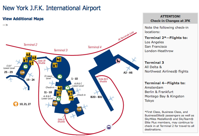 jfk terminal 2 map Delta Jfk To Lax Sfo Lhr Flights Moved To Terminal 2 Triangle Trip jfk terminal 2 map