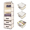 3 Shelf Hanging Closet Organizer / Kensington 6-Shelf Hanging Closet Organizer | Camping World / Hanging closet organizer board stabilizer to the again of the items from his pocket and join them with pins.