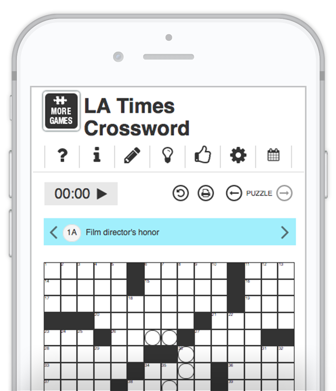 Digital LA Times Crossword