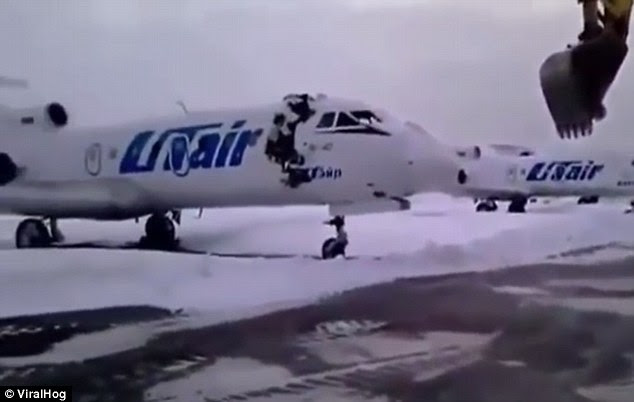 The jet reportedly has a value of $6.6million (£4.5million). One commenter said that it looks like the engines have already been repurposed