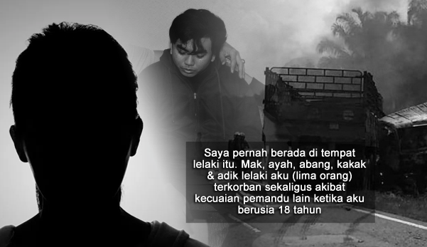 "Saya pernah berada di tempat lelaki itu" - Di depan mata aku, mak ayah dan ahli keluarga aku ditanam