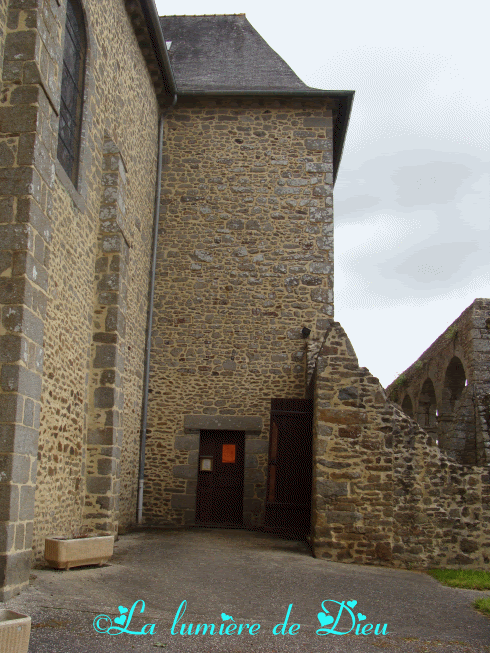Le Tronchet : abbaye Notre-Dame du Tronchet