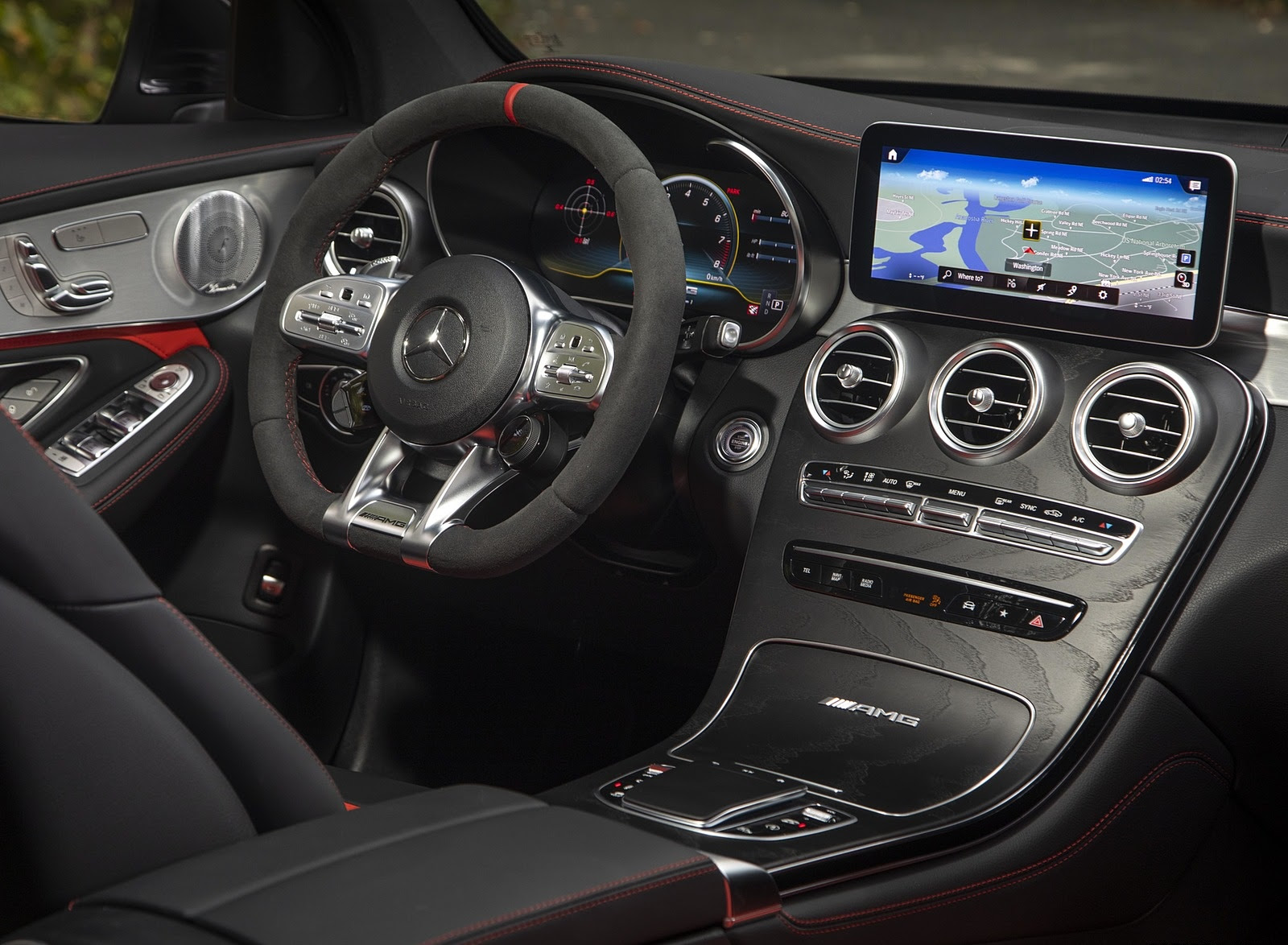 Mercedes Amg Glc 63 S Coupe Us Spec Interior Wallpapers 49 Newcarcars