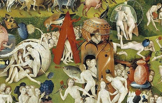 Hieronymus Bosch триптих сад земных наслаждений