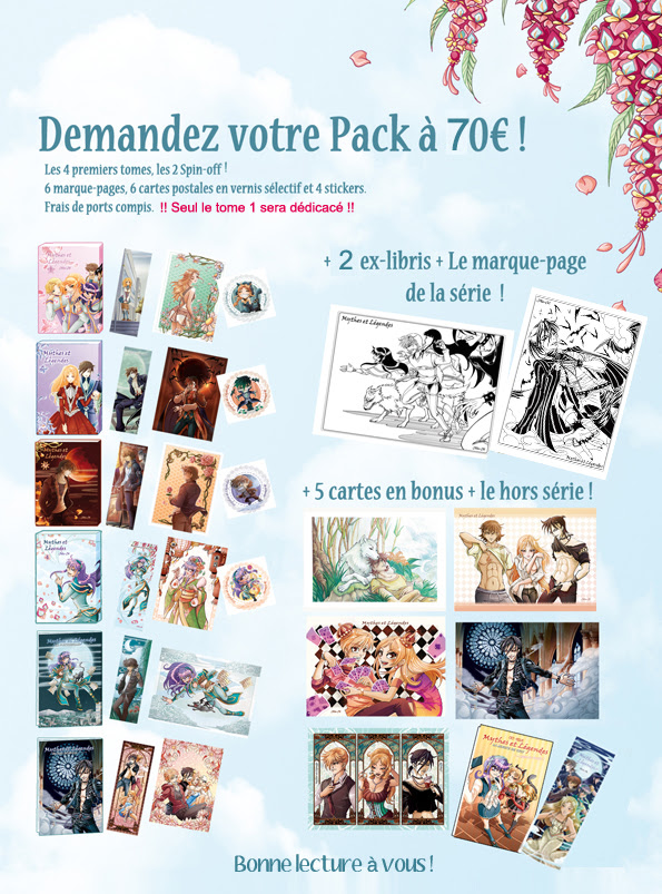 Miss-M illustration Mythes et Légendes Shojo manga