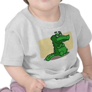 Cute Gator Infant Shirt