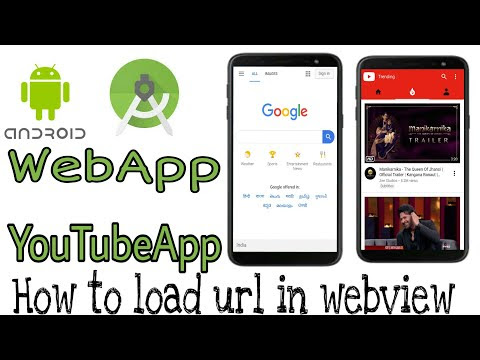 How to open webpage in Android Studio (WebView Example) 