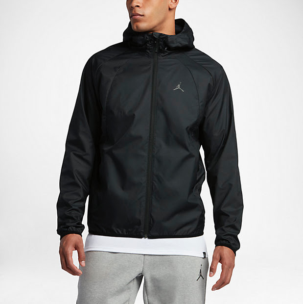 Jordan Wings Windbreaker Black Jacket | SportFits.com