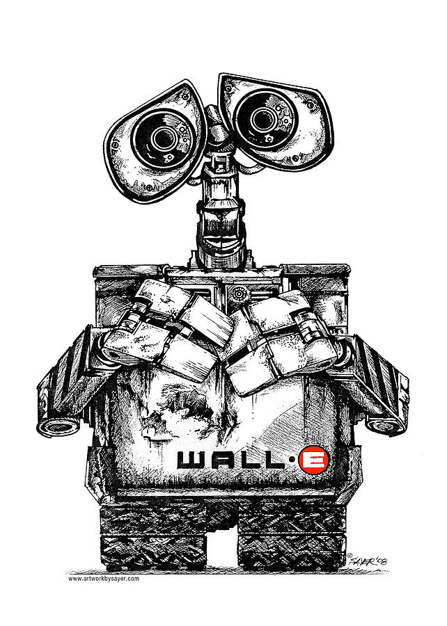 Wall-e by James Sayer