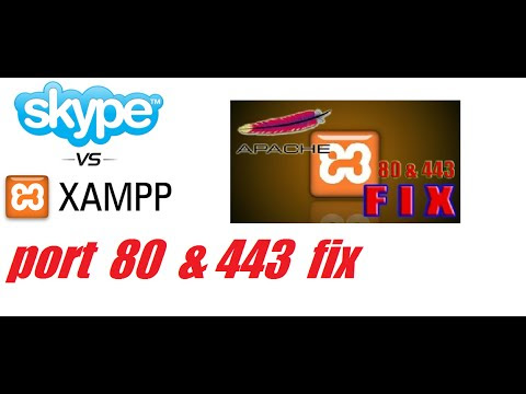 XAMPP Apache Port Problem 80 or 443 [FIX 2016] Port 80,443 shutdown unexpectedly [ HINDI]