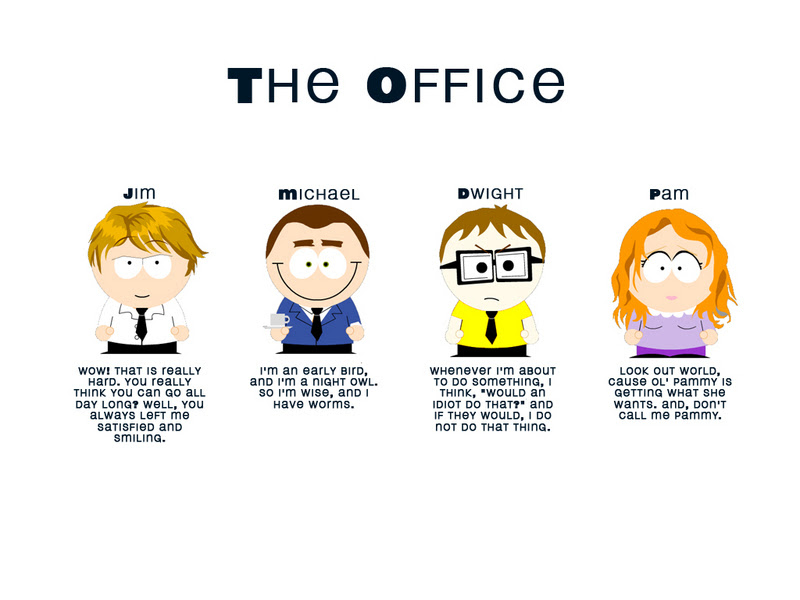 the office wallpapers. South Park Office - The Office