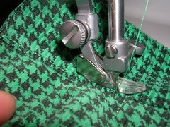 green cord jacket