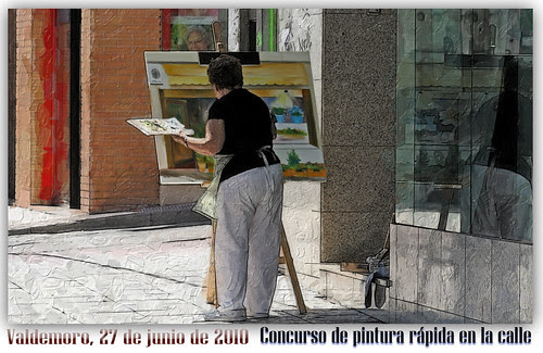 Pintura rápida en la calle