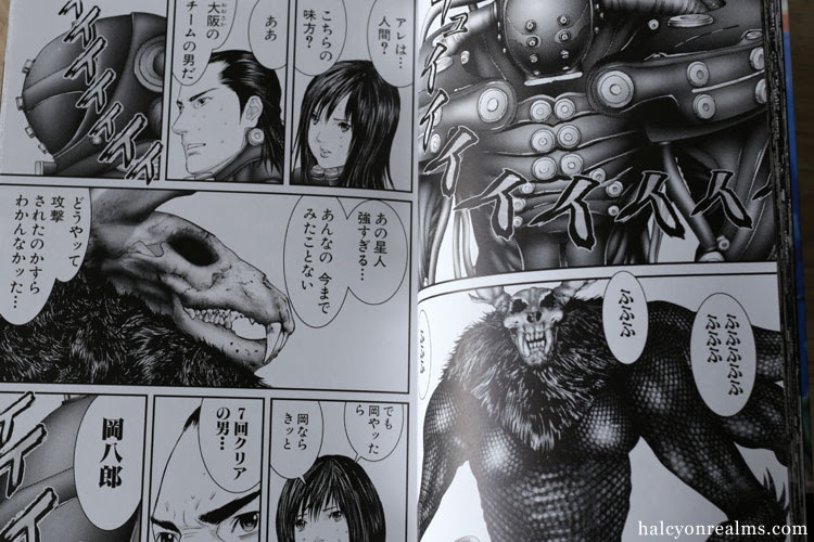 Gantz Osaka 3 Volume Manga Review Halcyon Realms Art Book Reviews Anime Manga Film Photography
