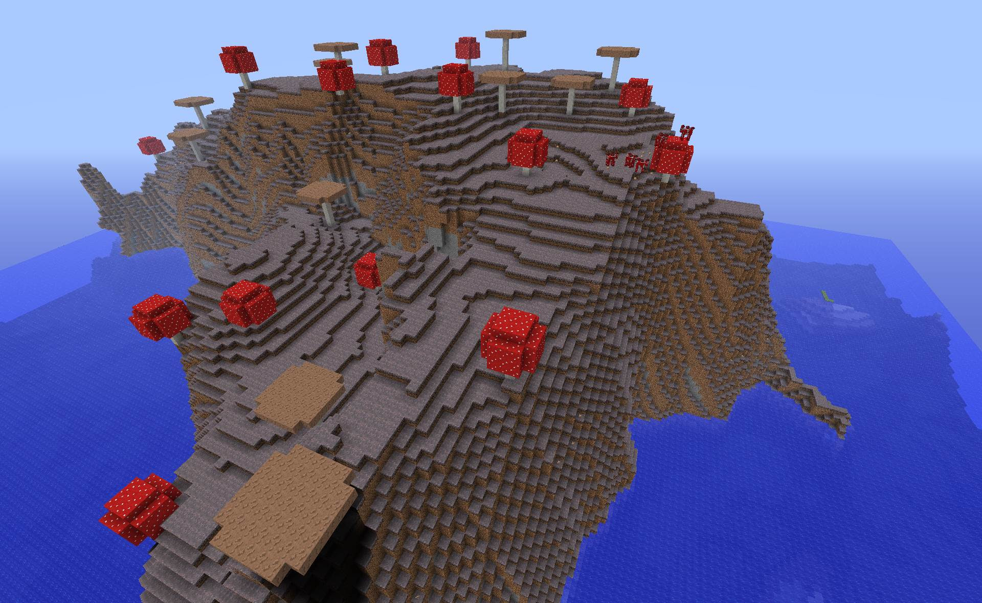 Minecraft : Seed Minecraft : Biome champignon