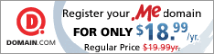 .ME Registrations at Domain.comm
