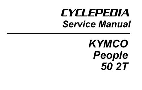 Download Ebook kymco people 50 service repair manual download Audio CD PDF