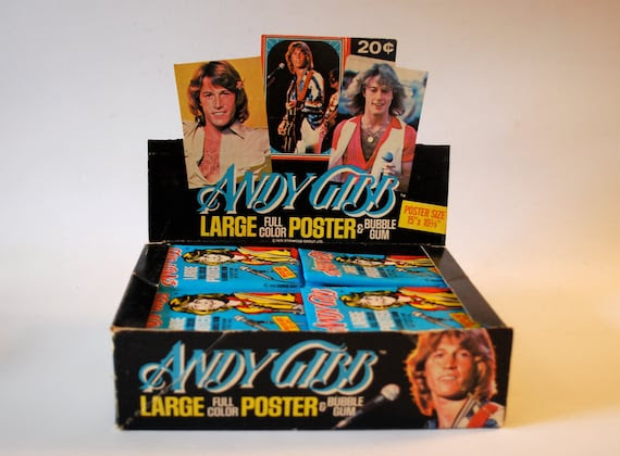 Andy Gibb trading cards