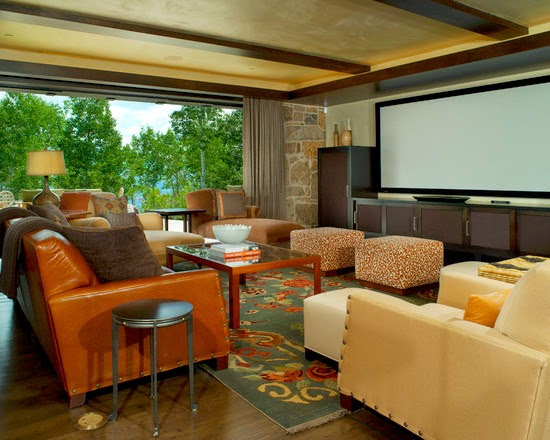 Contemporary Media Room (Denver)