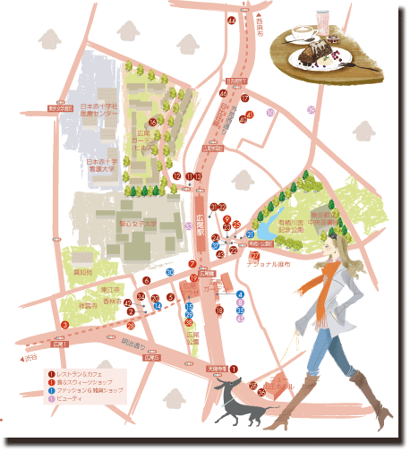 イラストマップ作成 地図制作専門会社 ワークスプレスのオリジナルマップ