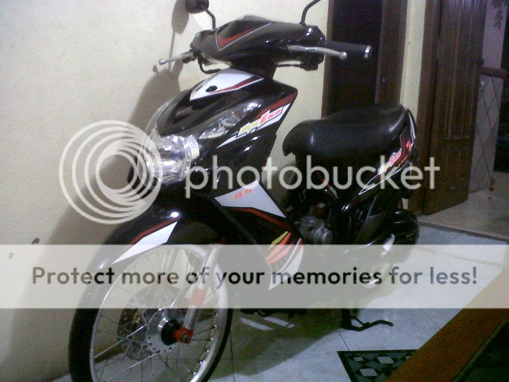  Modifikasi Mio Soul Warna Hitam Modifikasi Motor 