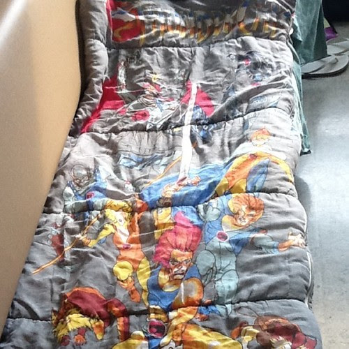 My bed at the hospital.
