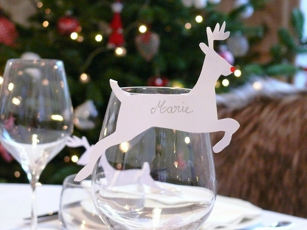 Deco Noel A Faire Soi Meme Pour La Table Deco De Noel Quatre Idees De Derniere Minute A Faire Soi Meme Bee Made