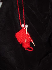 Knitters Swatch Ornament