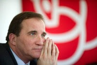 Stefan Löfven grubblar