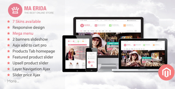 Erida - Responsive Magento Theme