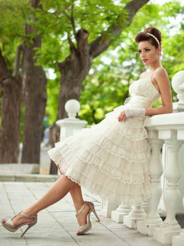 Nontraditional unique wedding dresses