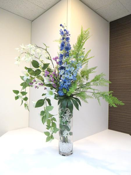 シーズンディスプレイ 夏 フェイクフラワーアレンジメント コンセプトグリーン Concept Green