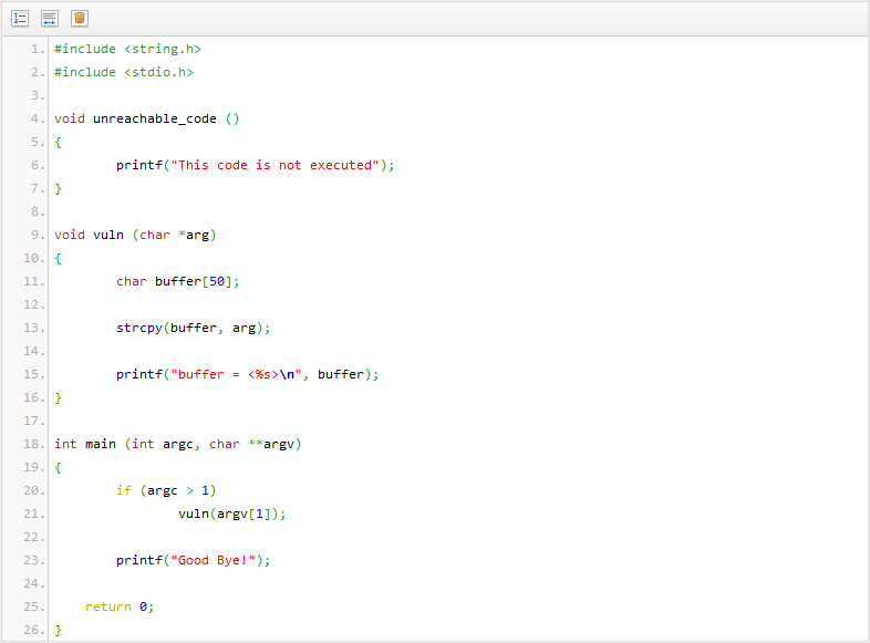 simple Buffer overflow tutorial 