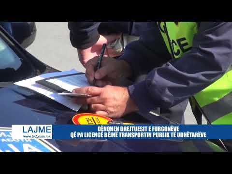 DËNOHEN DREJTUESIT E FURGONËVE QË PA LICENCË BËJNË TRANSPORTIN PUBLIK TË UDHËTARËVE