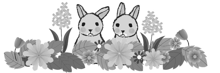 春の花畑 春のイラスト素材 無料テンプレート