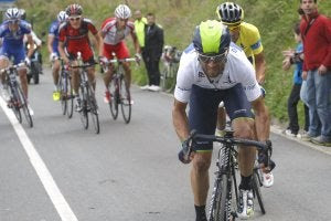 Contador y Valverde se separan hoy en Markina