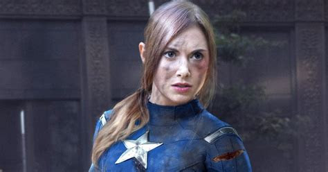 good spam alison brie  captain america