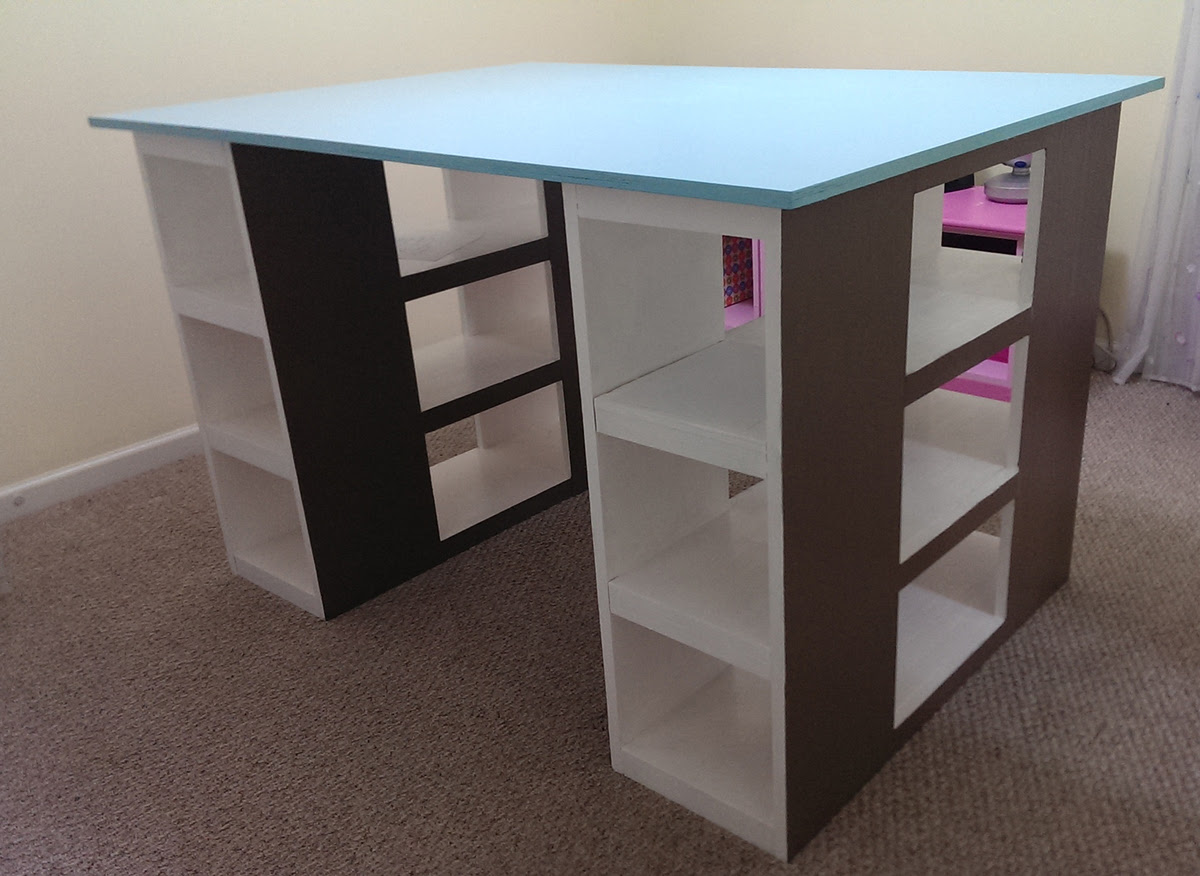 Ana White Modern Craft Table - DIY Projects