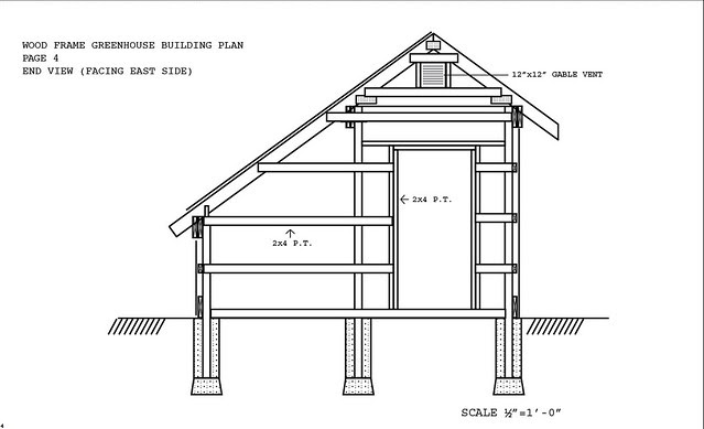 48x12' Passive Solar Greenhouse Plans  Flickr - Photo Sharing!